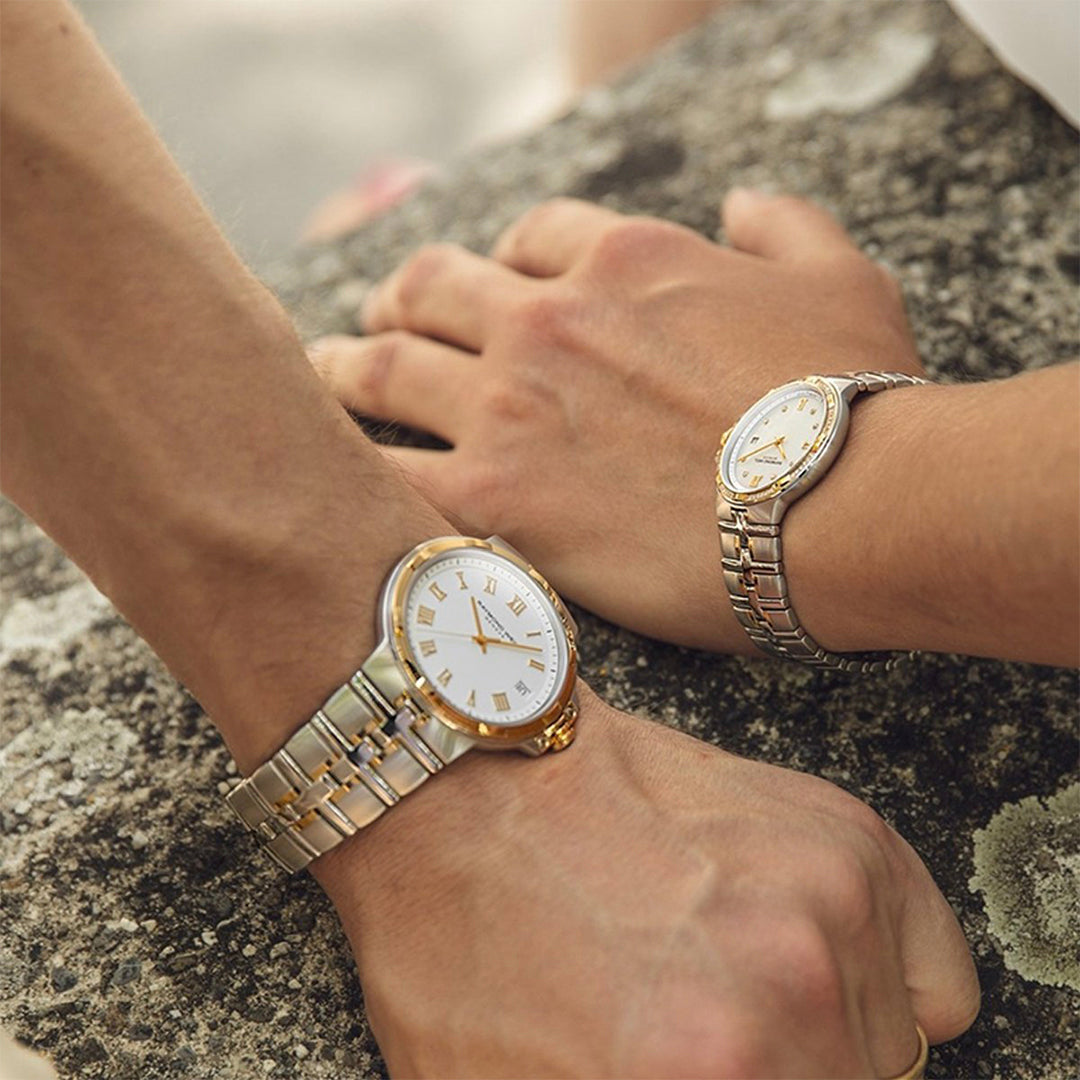 Raymond Weil Parsifal Mother of Pearl Two Tone Ladies Watch