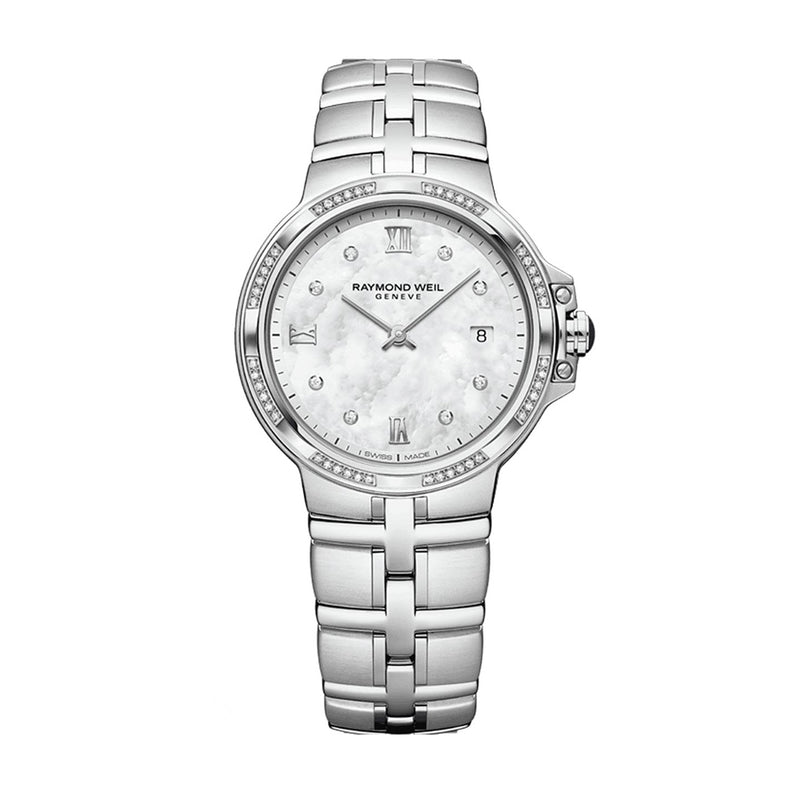 Raymond Weil Parsifal Mother of Pearl Silver Ladies Watch