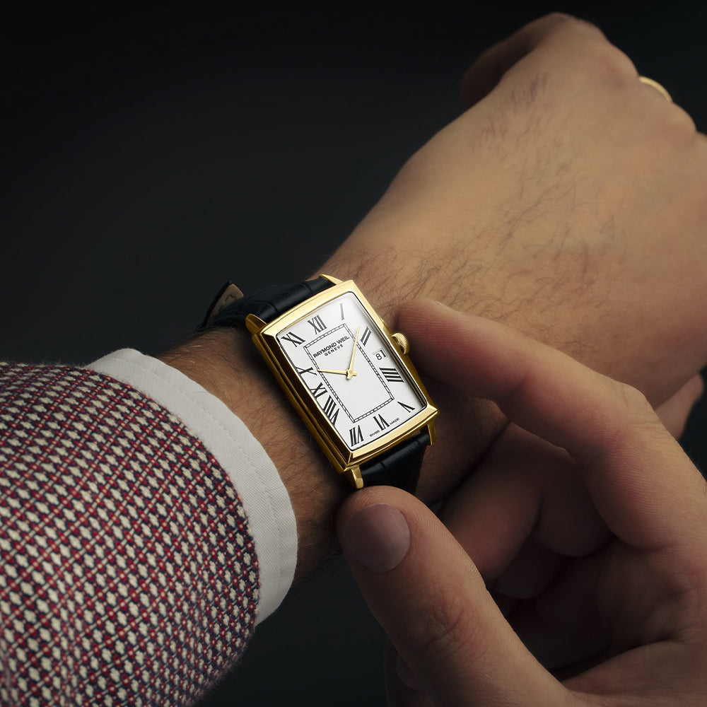 Raymond Weil Toccata Gold Quartz Mens Watch