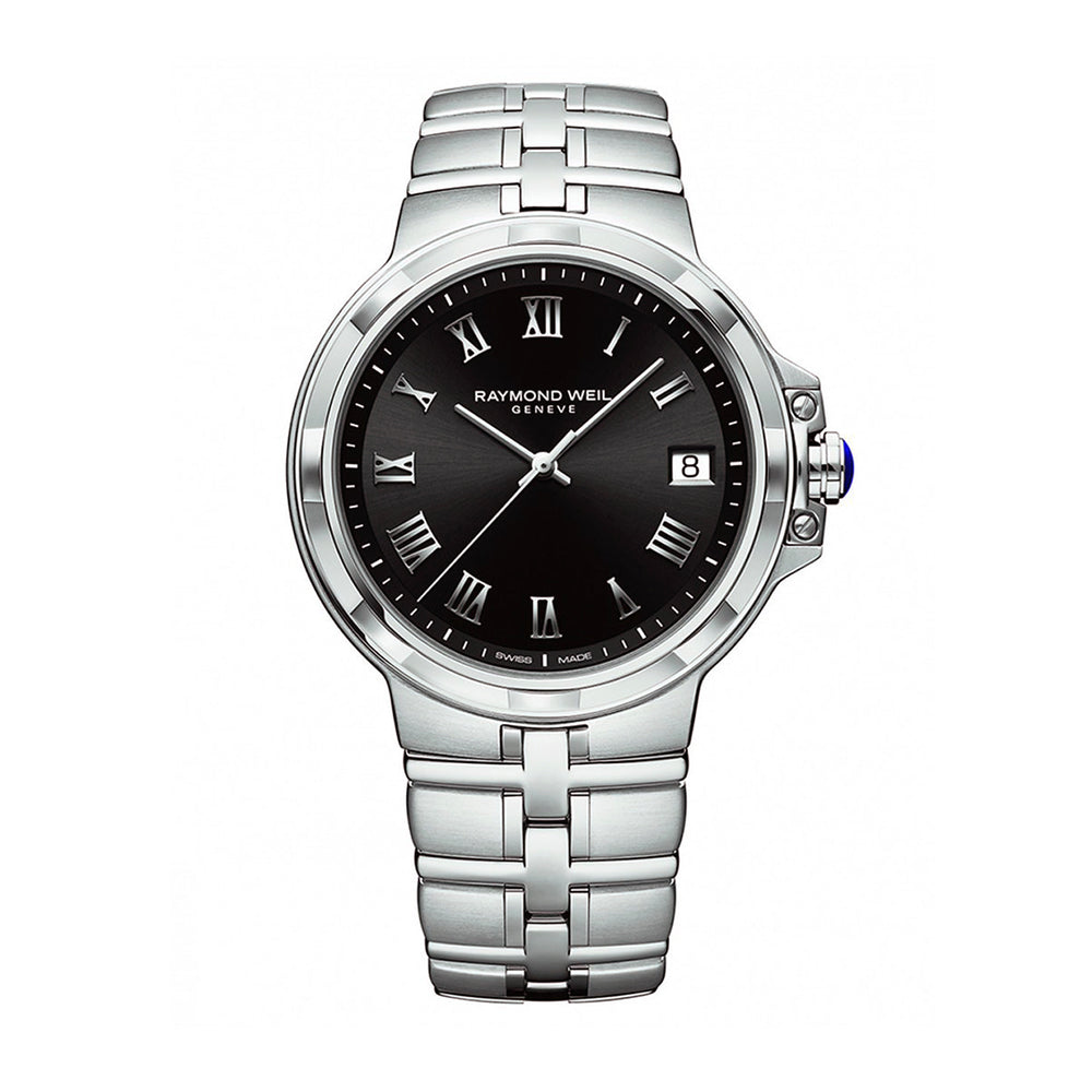 Raymond Weil Parsifal Silver Mens Watch