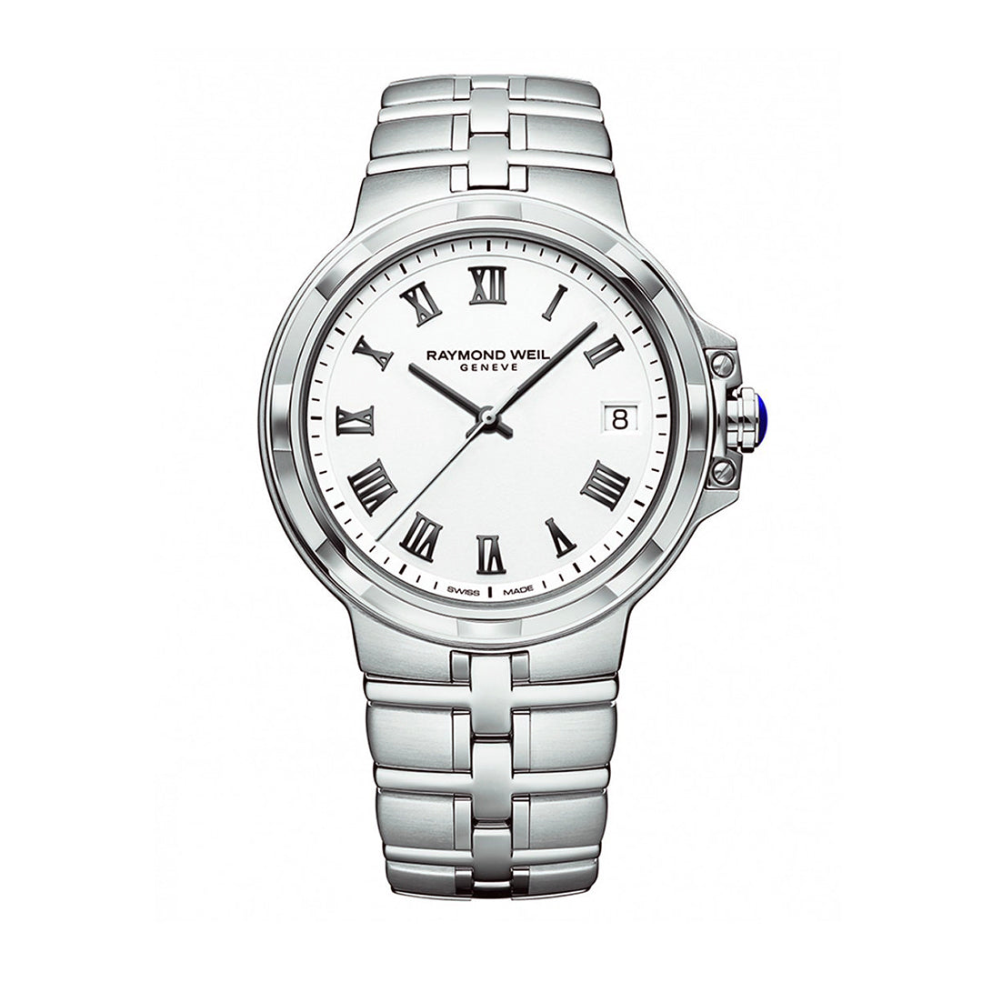 Raymond Weil Parsifal Silver Mens Watch