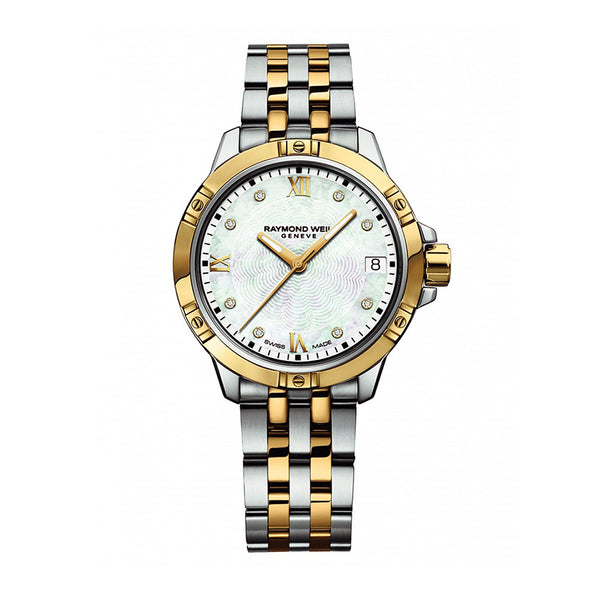 Raymond Weil Tango Mother of Pearl Two Tone Ladies Watch