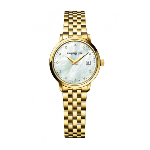 Raymond Weil Toccata Mother of Pearl Gold Ladies Watch
