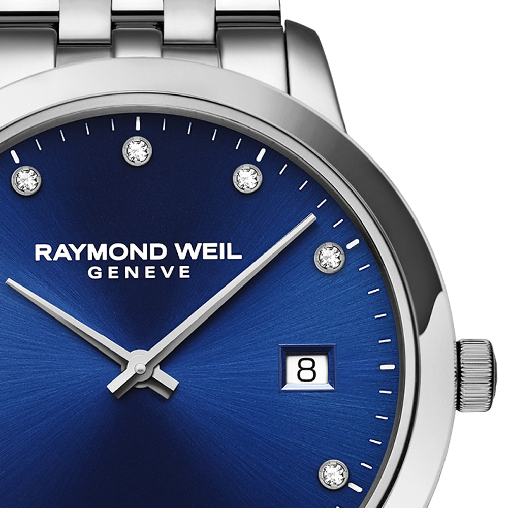 Raymond Weil Toccata Diamond Silver Ladies Watch