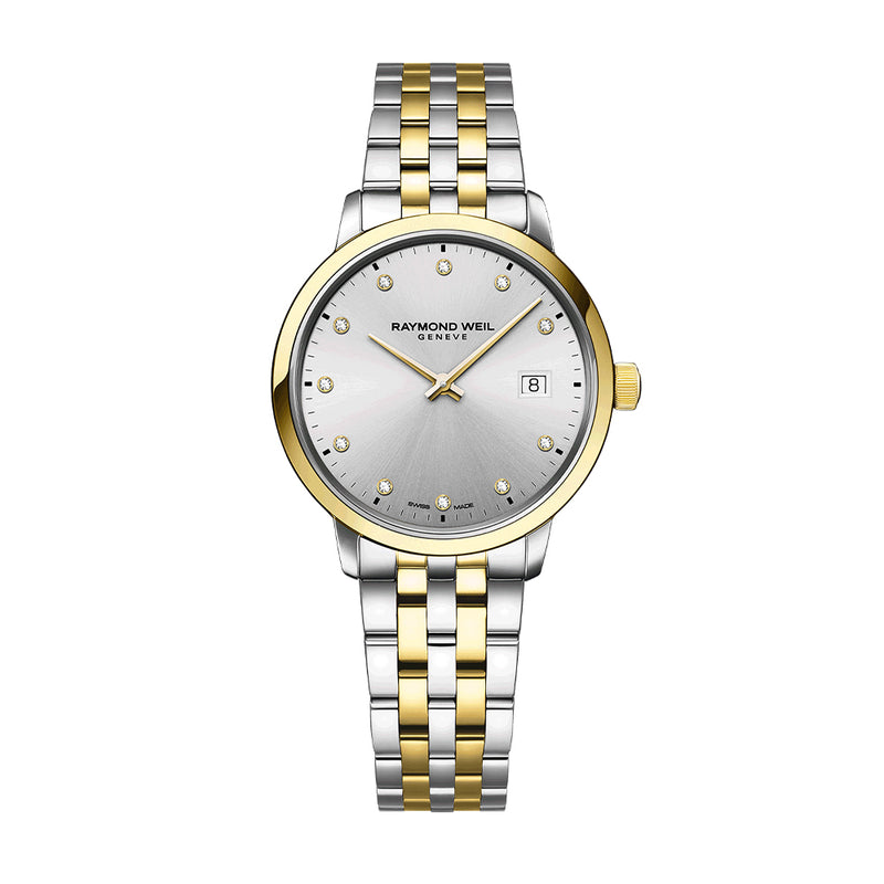 Raymond Weil Toccata Two-Tone Diamond Quartz Ladies Watch