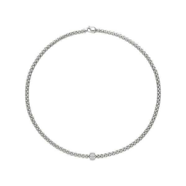 Fope Solo 18ct White Gold Necklace