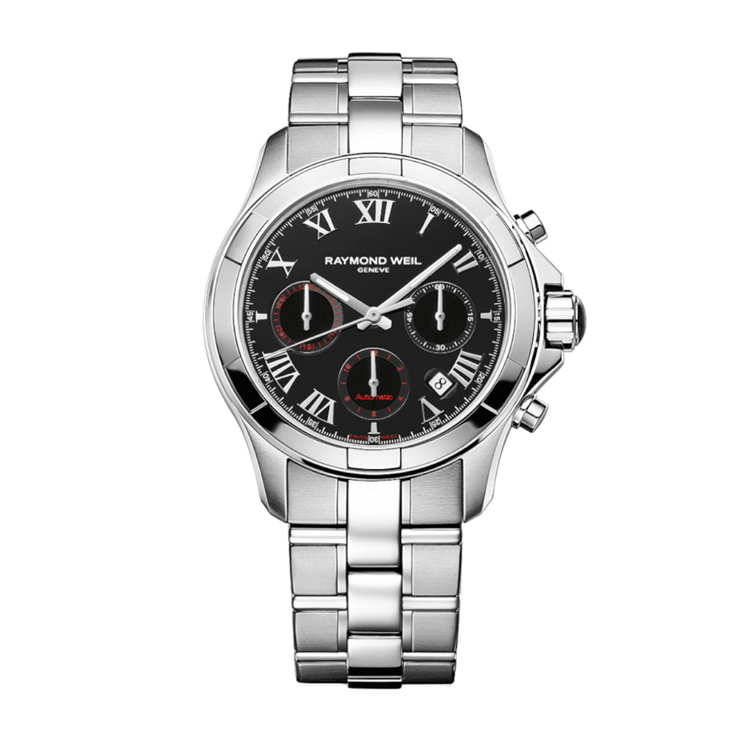 Raymond Weil Parsifal Chronograph Automatic Silver Mens Watch