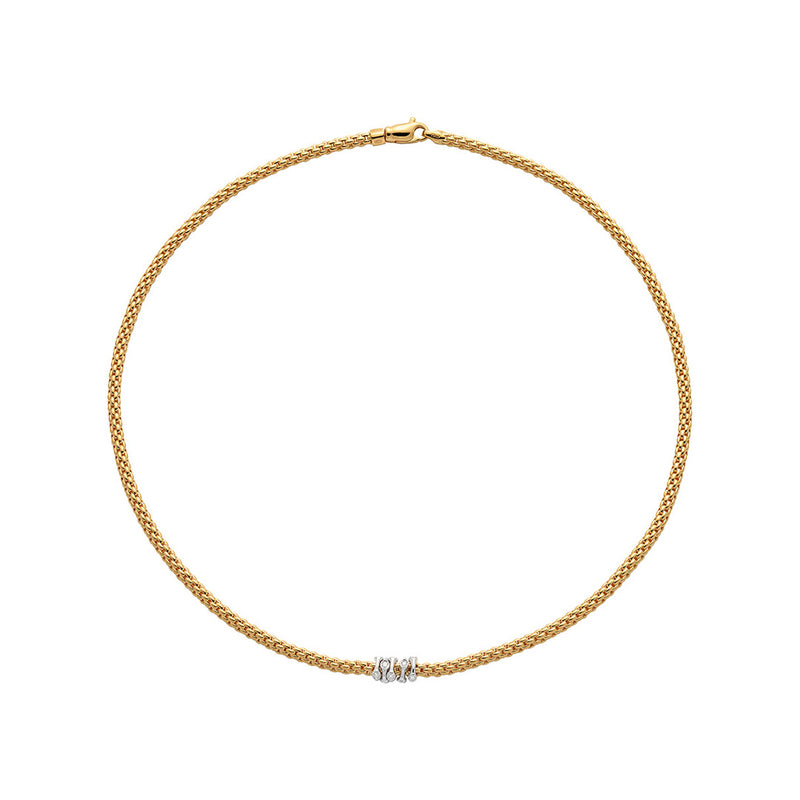 Fope Prima 18ct Yellow Gold Necklace