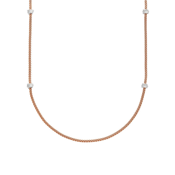 Fope Prima 18ct Rose Gold Necklace