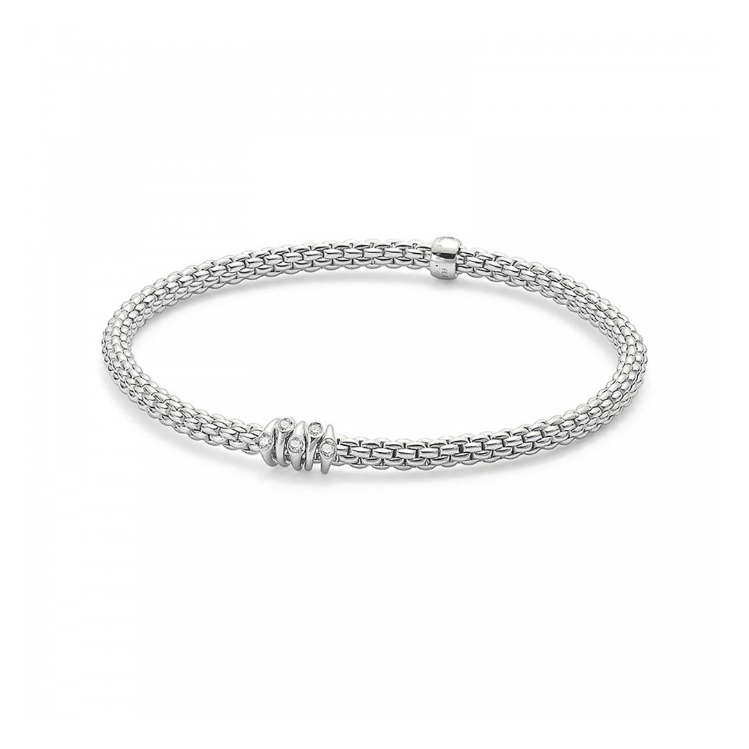 Fope 18ct White Gold Bracelet