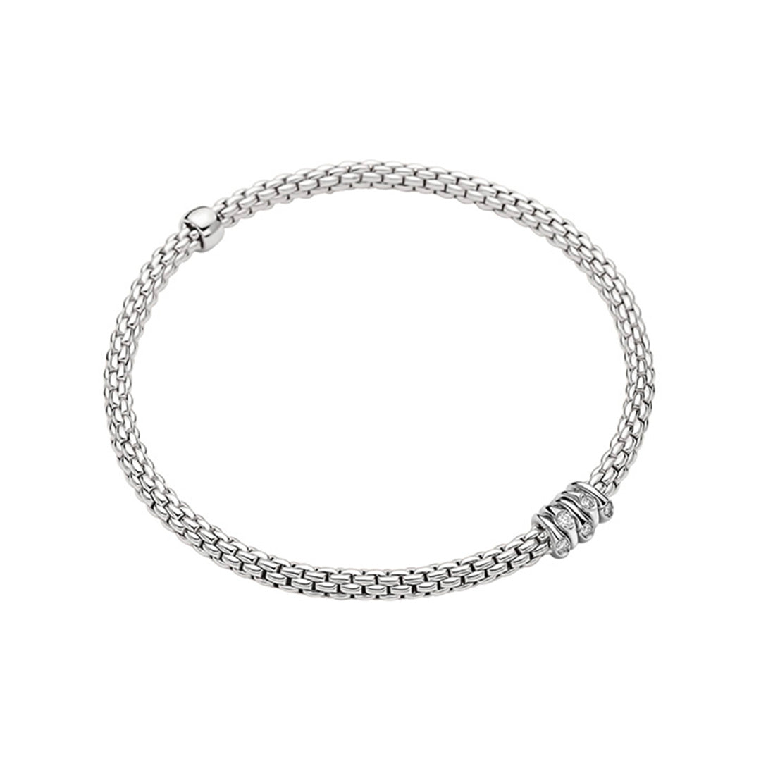 Fope Prima 18ct White Gold Bracelet