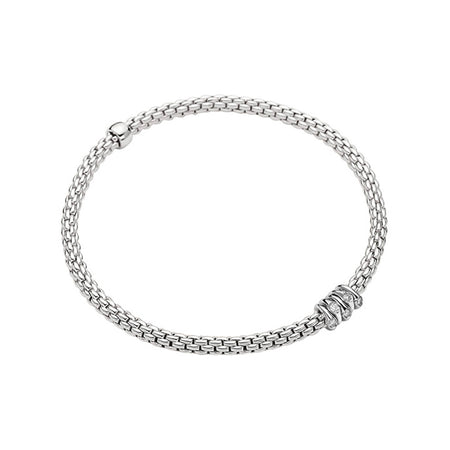 Fope Prima 18ct White Gold Bracelet