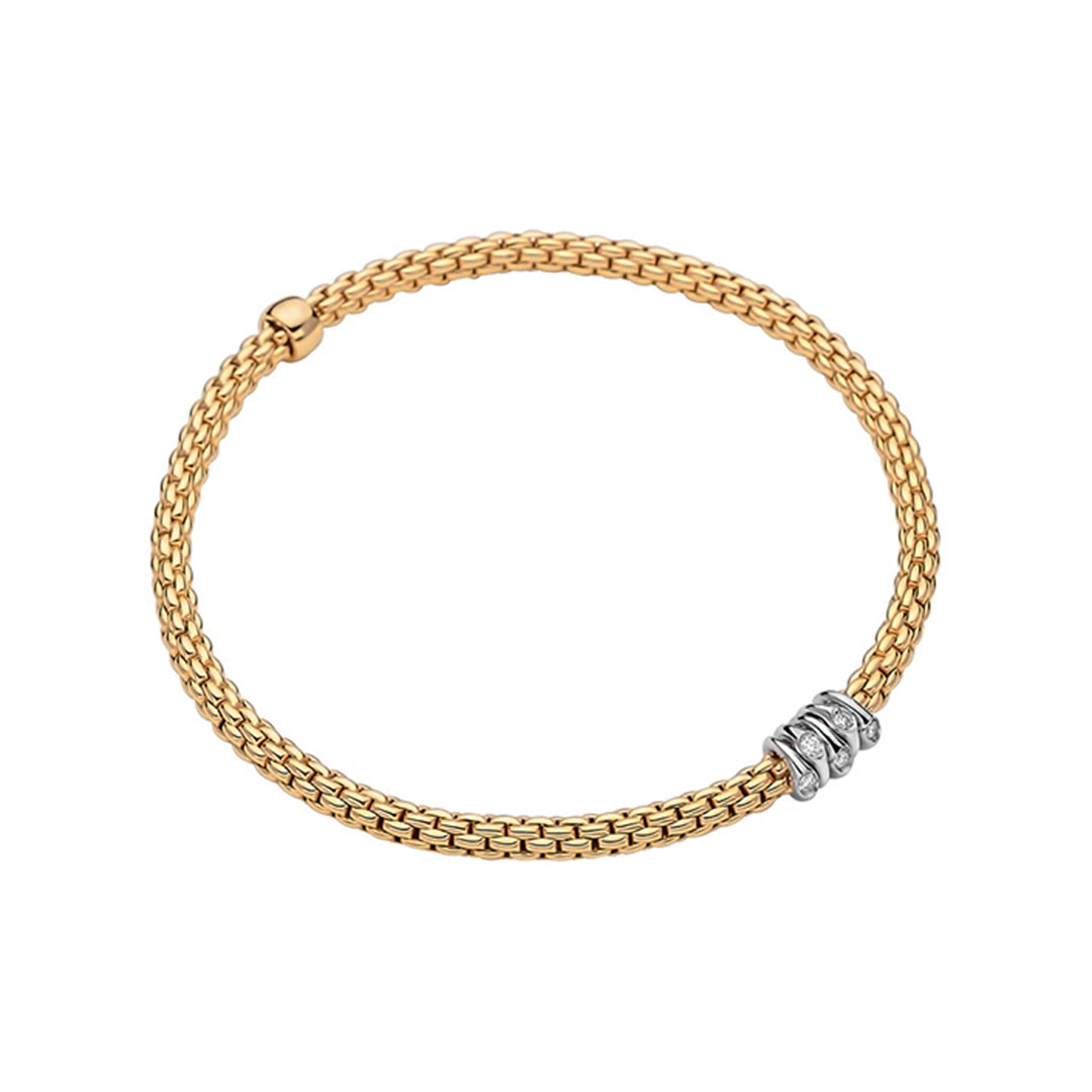 Fope Prima 18ct Yellow Gold Bracelet