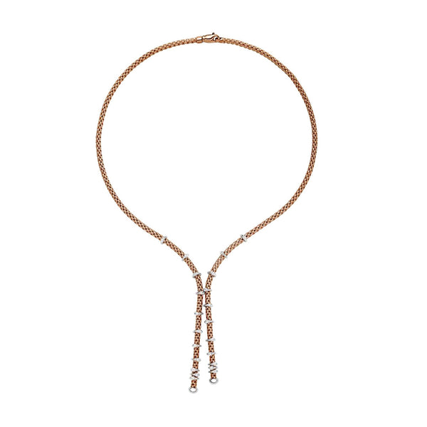 Fope Prima 18ct Rose Gold Necklace