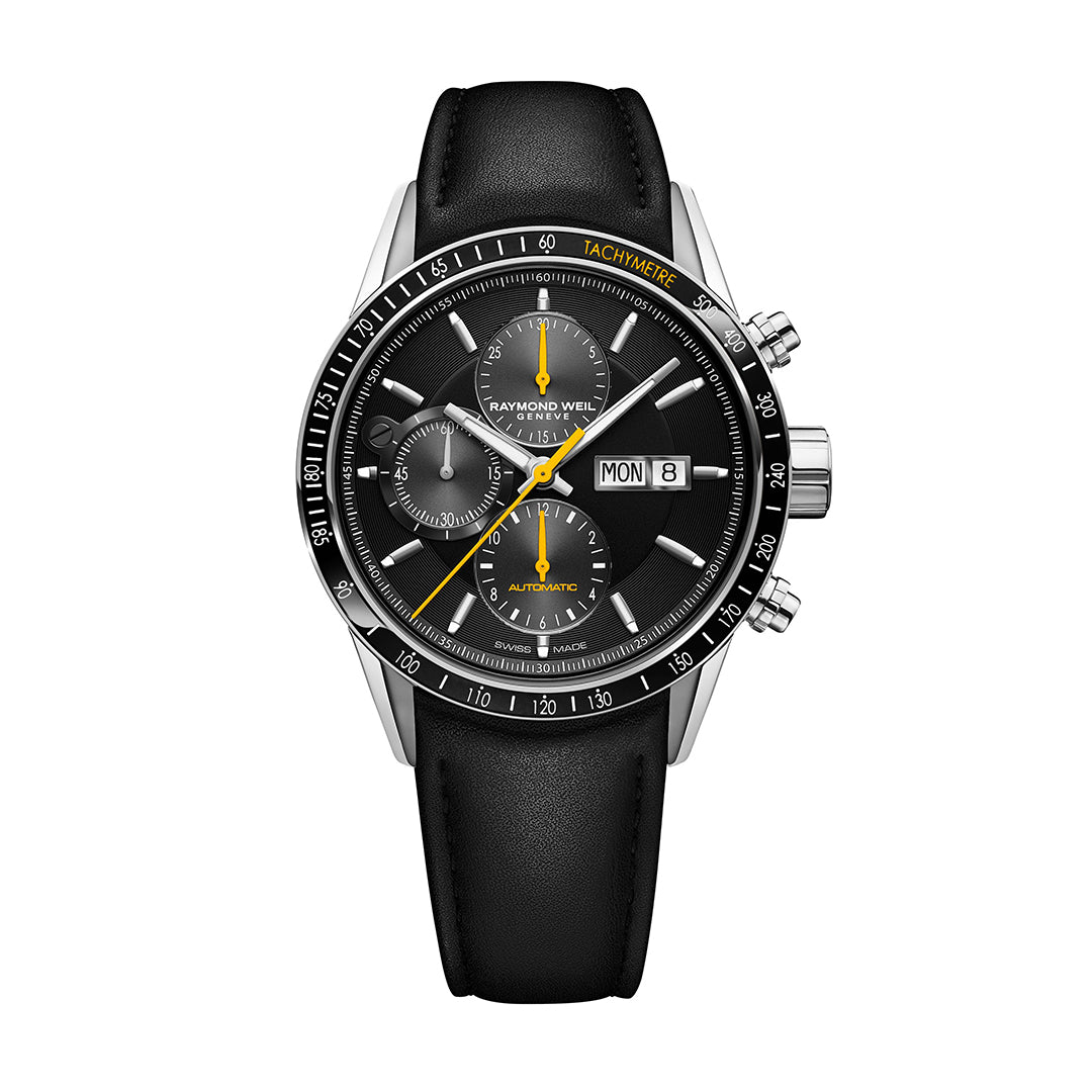 Raymond Weil Freelancer Automatic Chronograph Silver Mens Watch