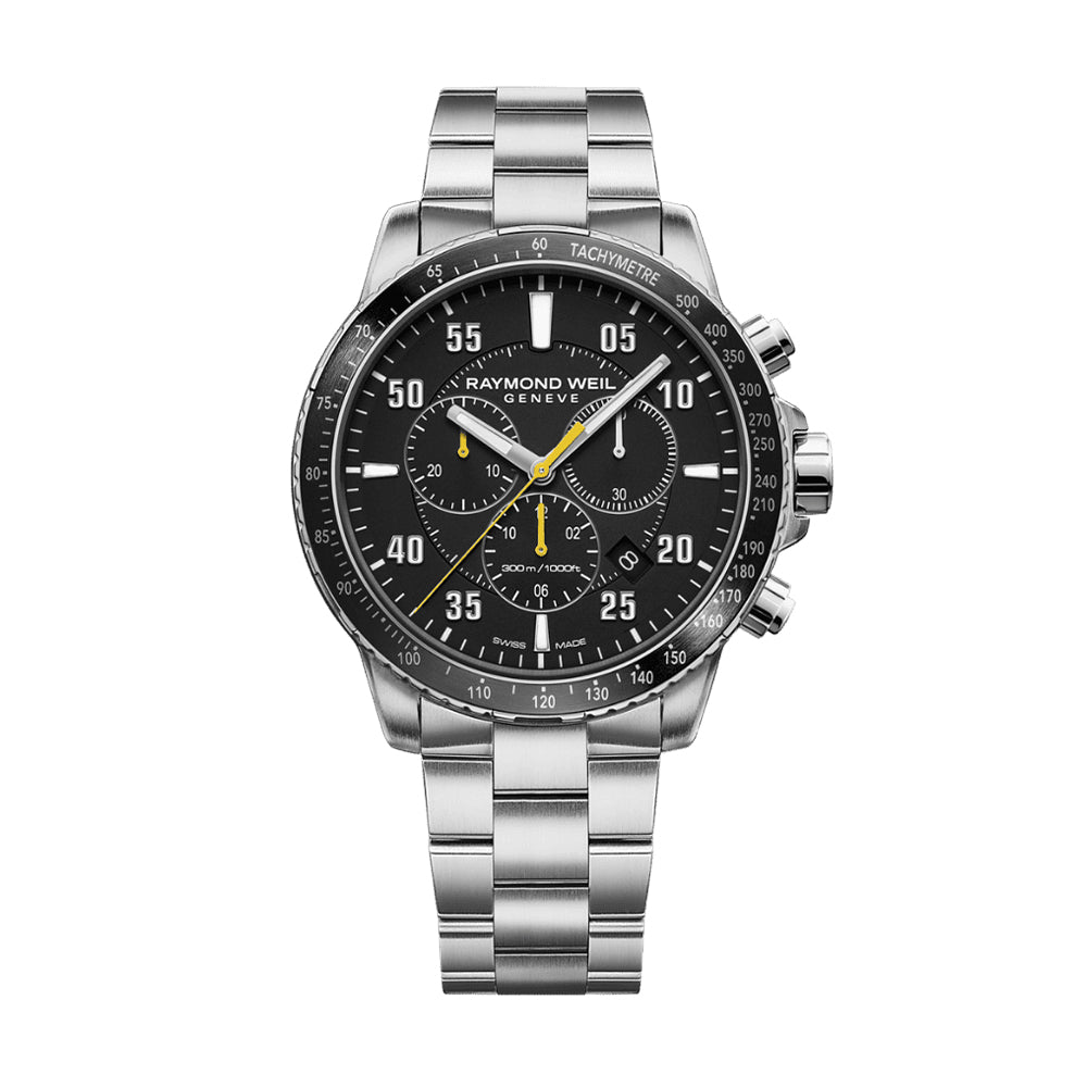 Raymond Weil Tango 300 Chronograph Black Mens Watch