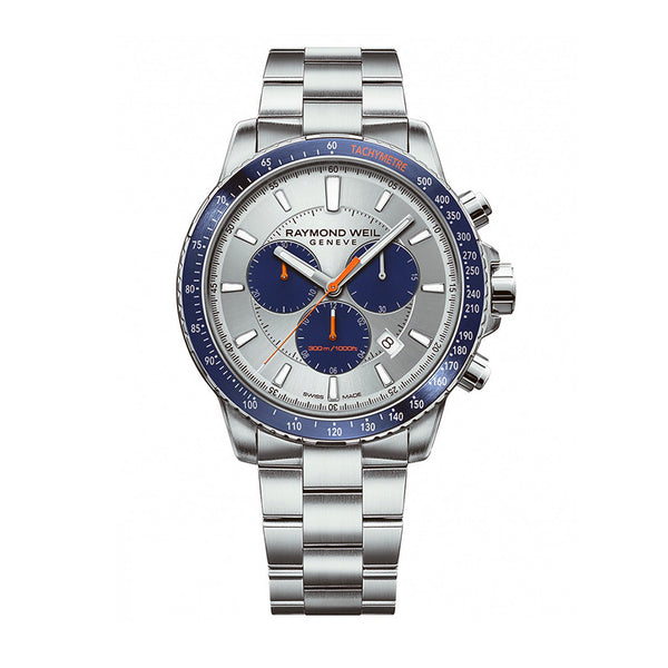 Raymond Weil Tango Chronograph Silver Mens Watch