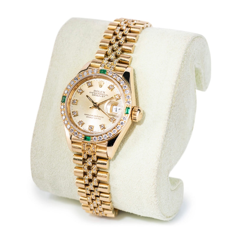 Pre-Owned Rolex Datejust Diamond Ladies Watch