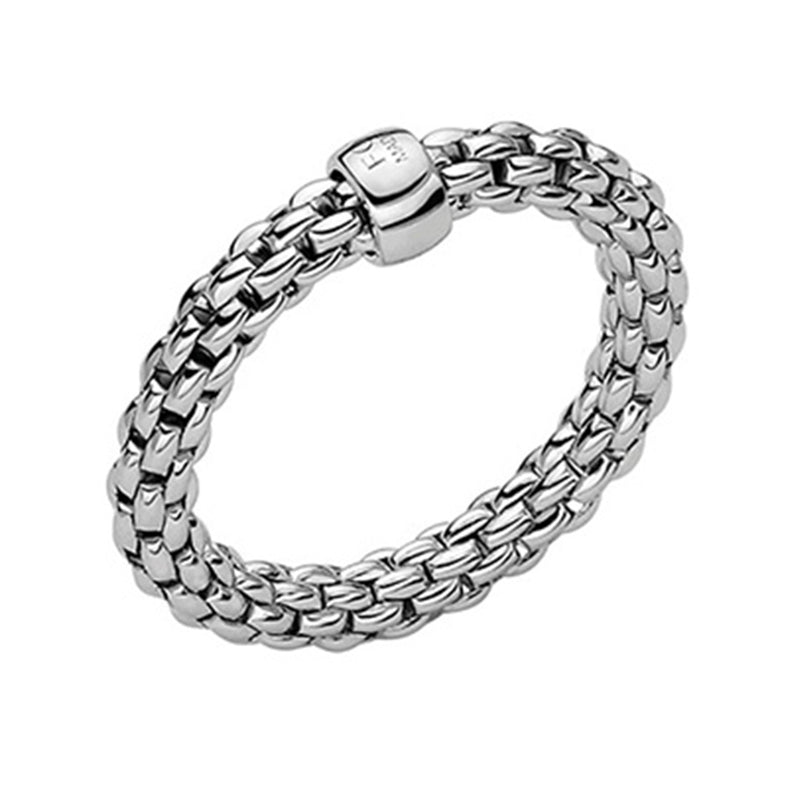 Fope Essentials 18ct White Gold Ring