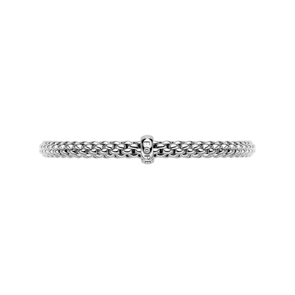 Fope Solo Bracelet with a ct 0.01 White Diamond