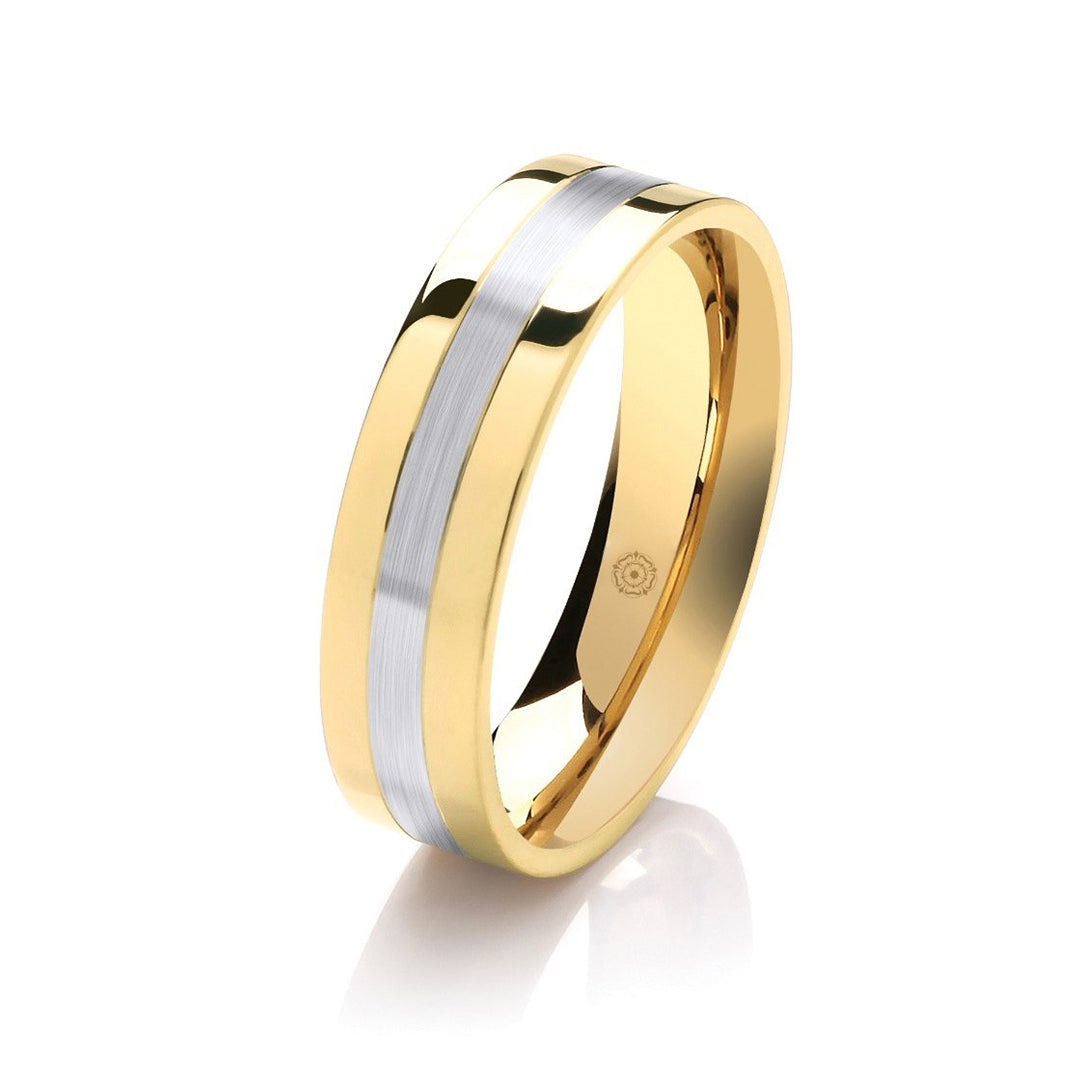 Men's Two-Tone Harrogate Band