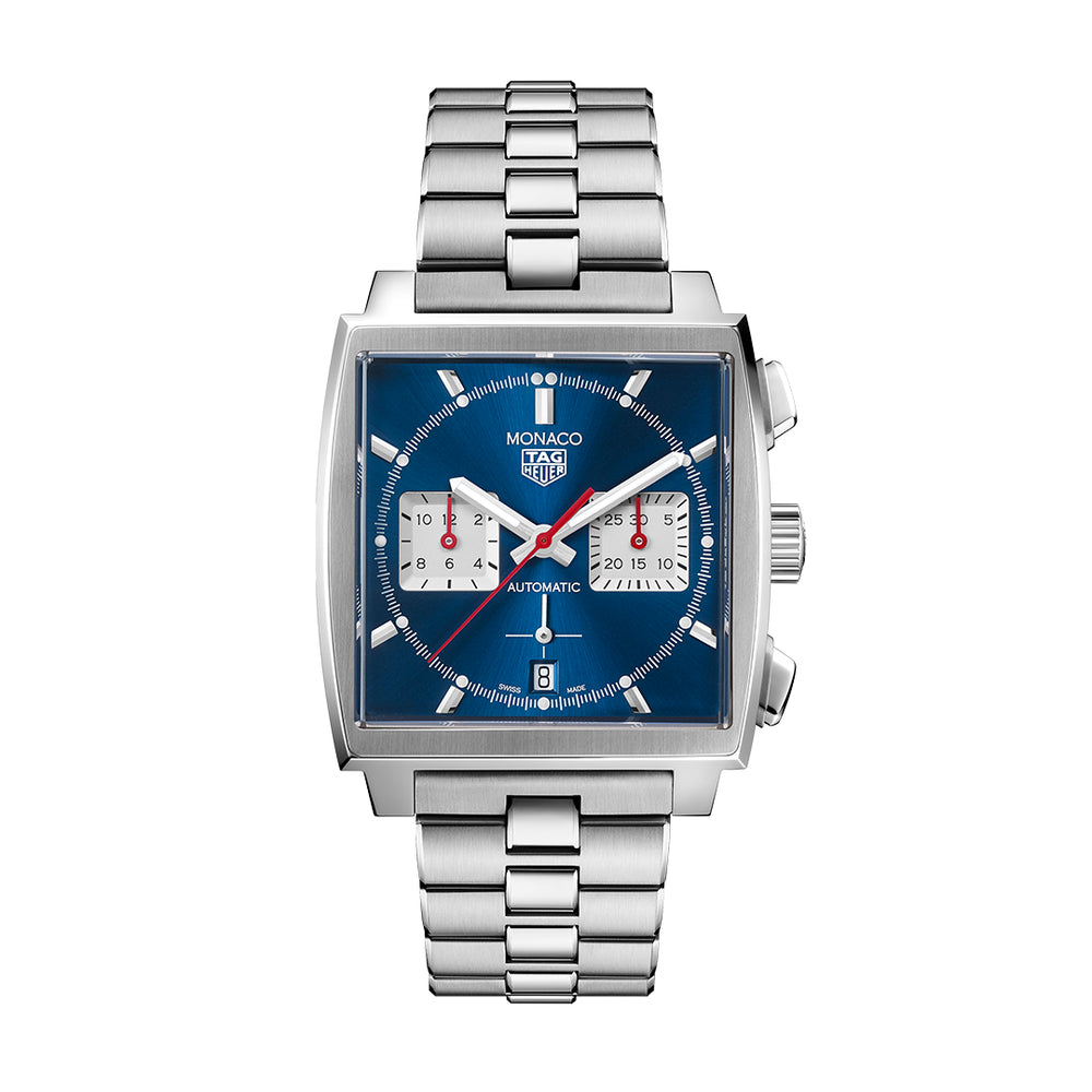 TAG Heuer Monaco 39mm Blue Men's Watch BRADLEYS