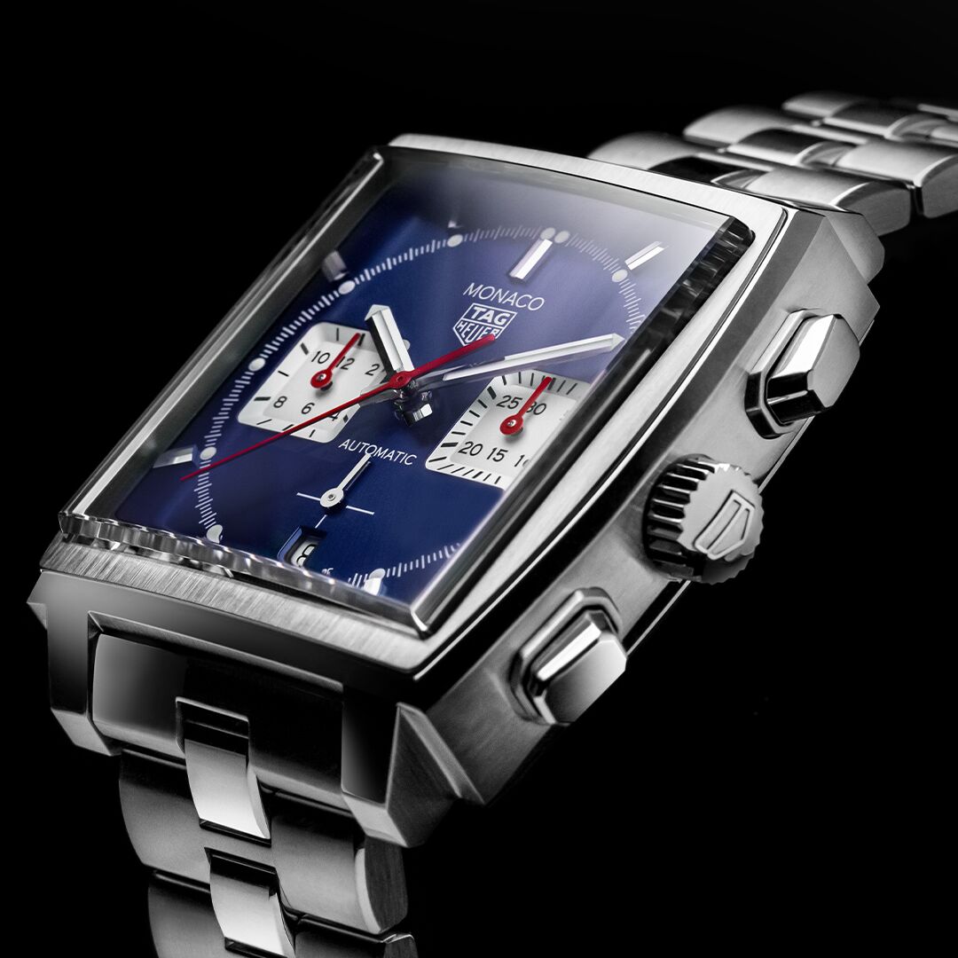 TAG Heuer Monaco 39mm Blue Men's Watch