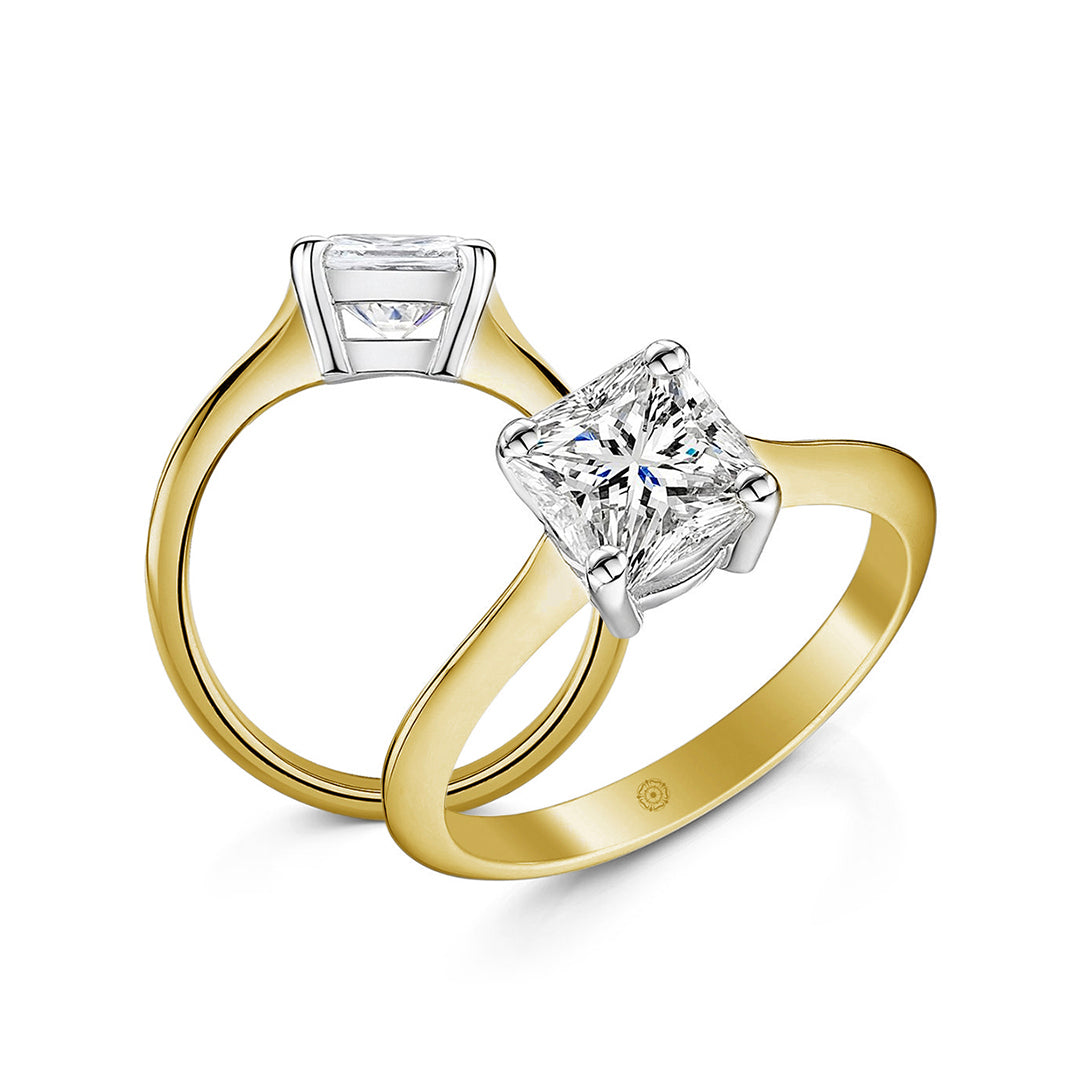 Classic No.1 Princess Engagement Ring
