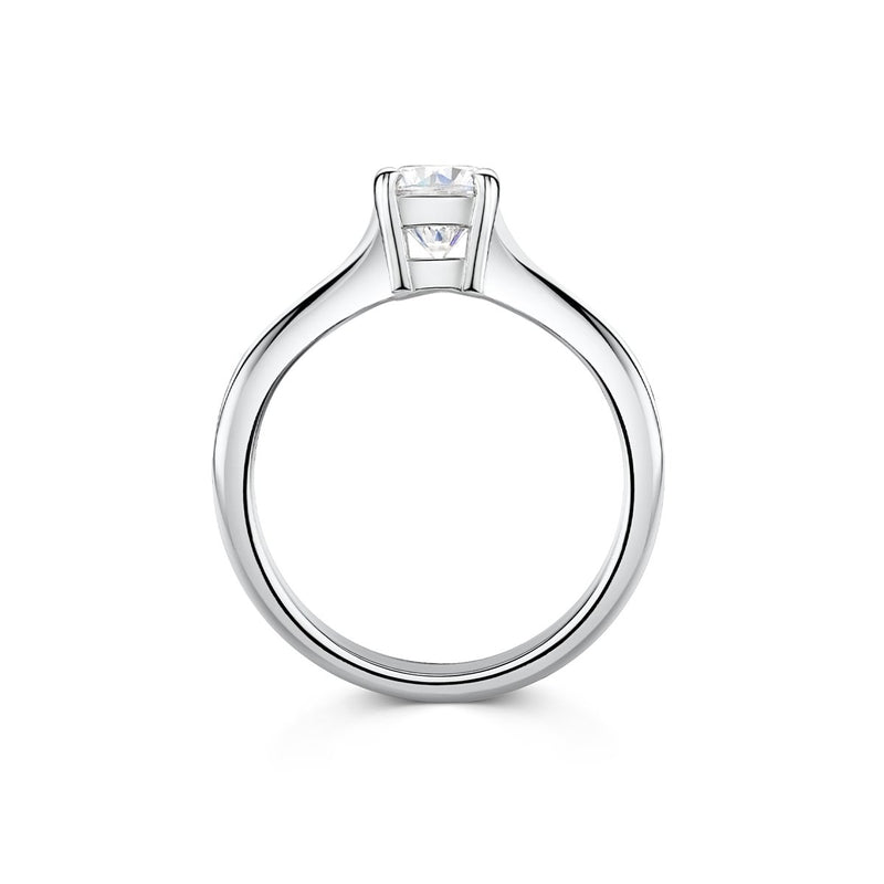 Classic No.1 Oval Engagement RIng