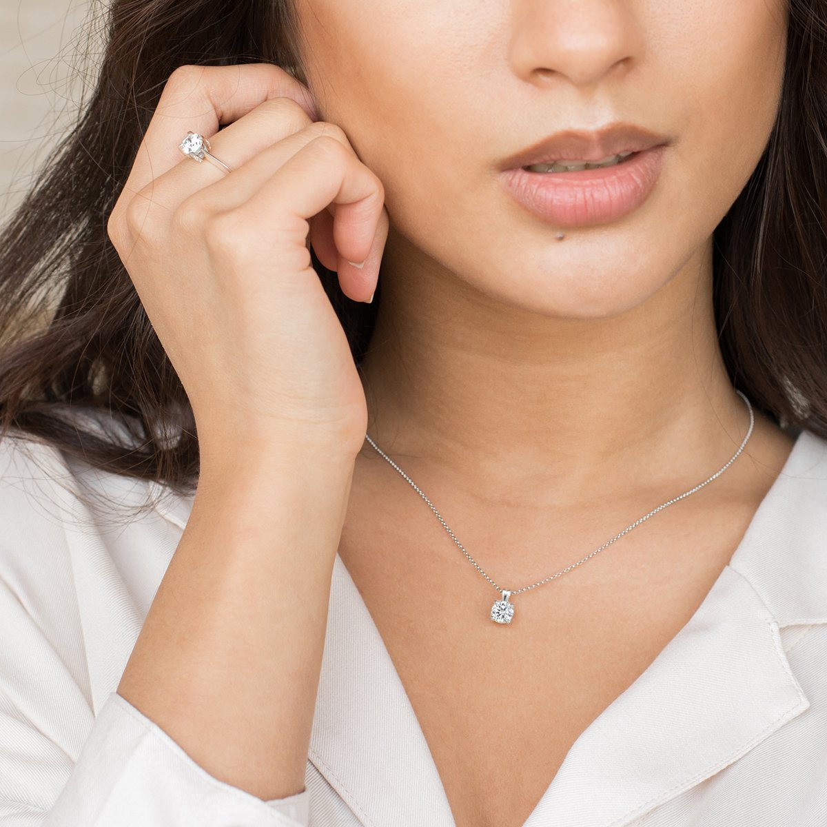 Classic No.1 Diamond Necklace