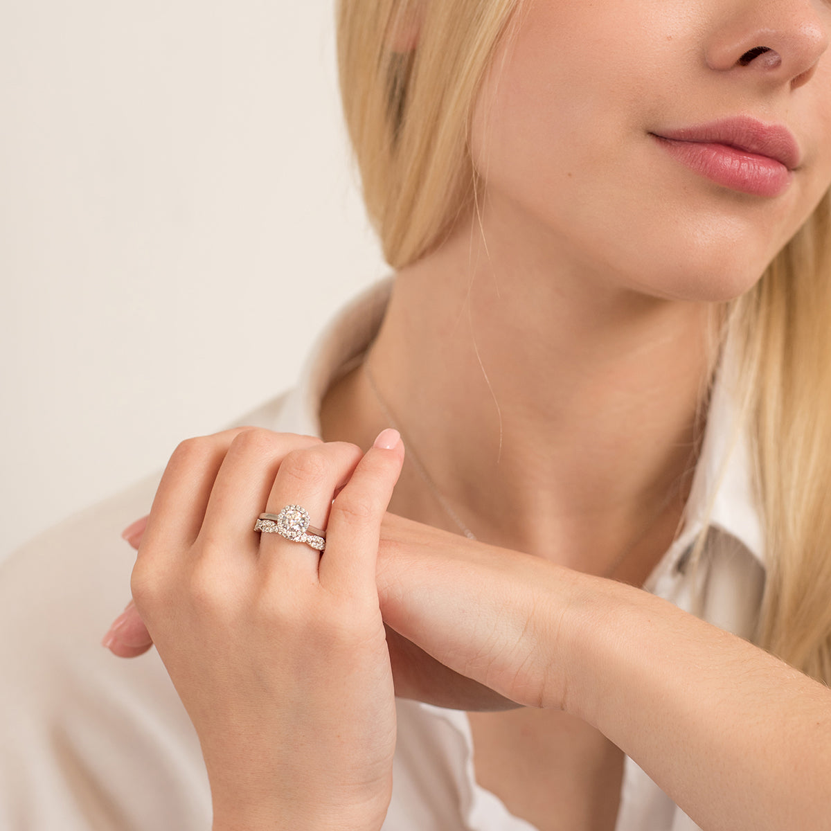 Saturn Engagement Ring