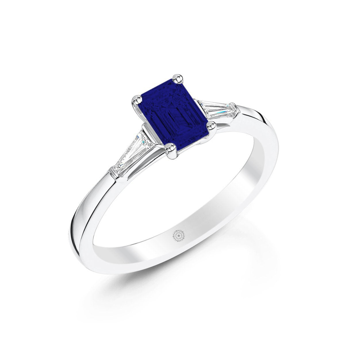 Deco No.1 Sapphire Engagement Ring