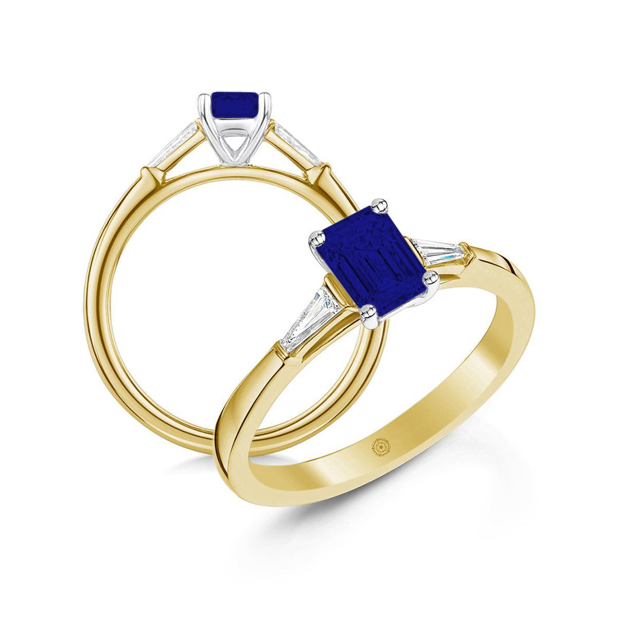 Deco No.1 Sapphire Engagement Ring