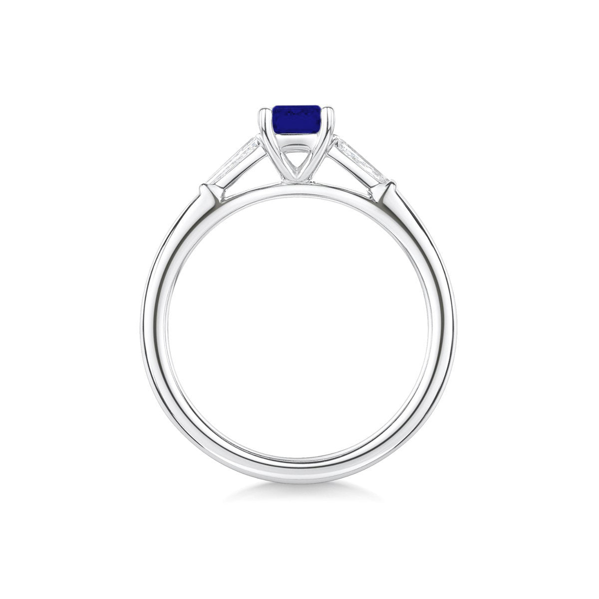 Deco No.1 Sapphire Engagement Ring