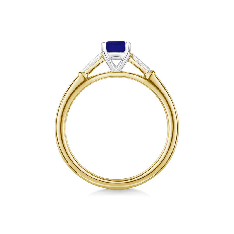 Deco No.1 Sapphire Engagement Ring