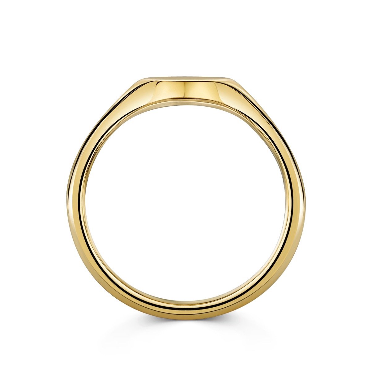 Gold Oxford Cushion signet
