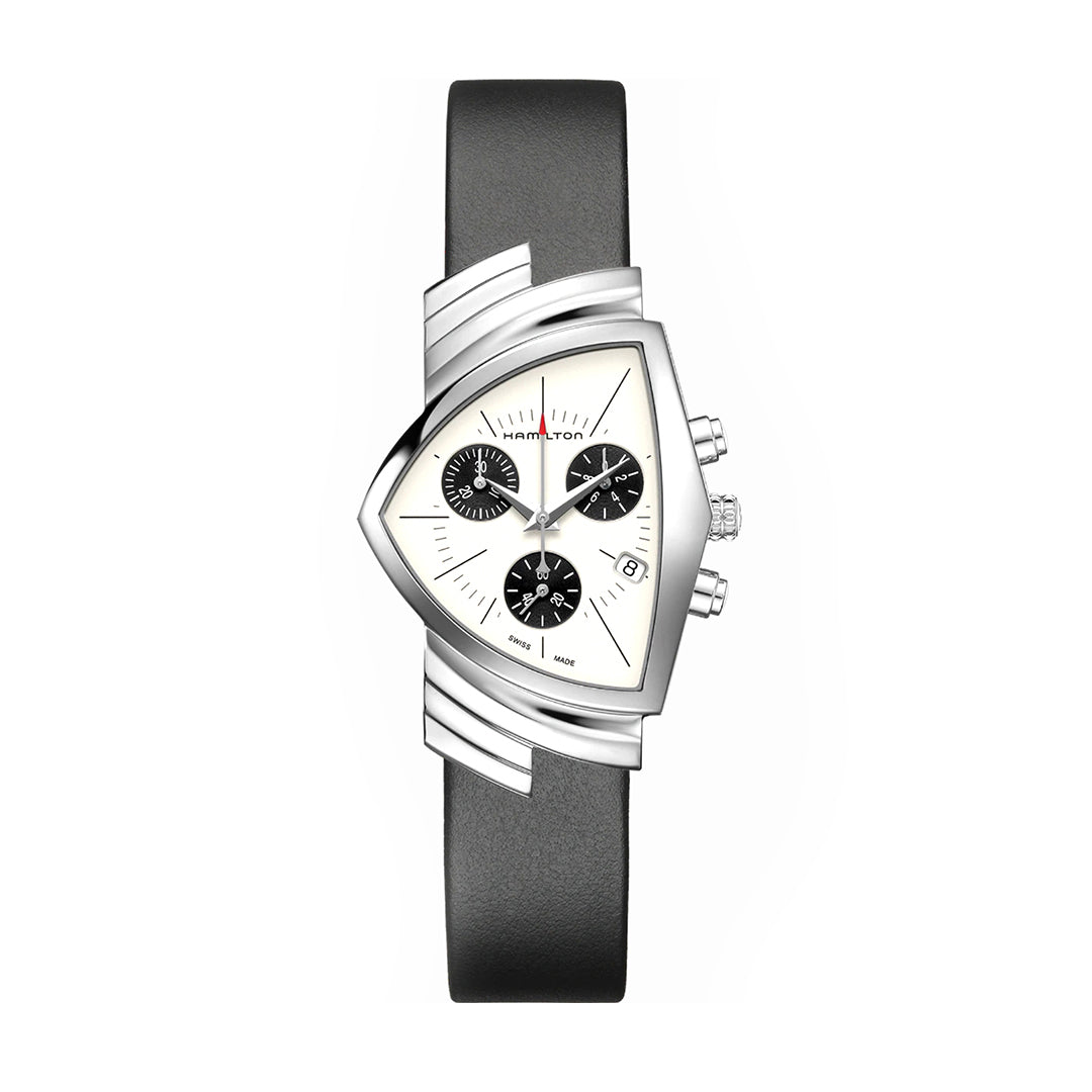 Hamilton Ventura Chronograph Silver Mens Watch