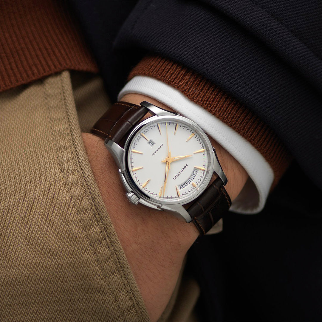 Hamilton Jazzmaster Automatic Silver Mens Watch