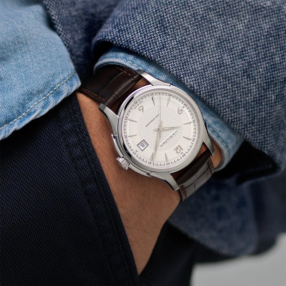 Hamilton Jazzmaster Automatic Silver Mens Watch