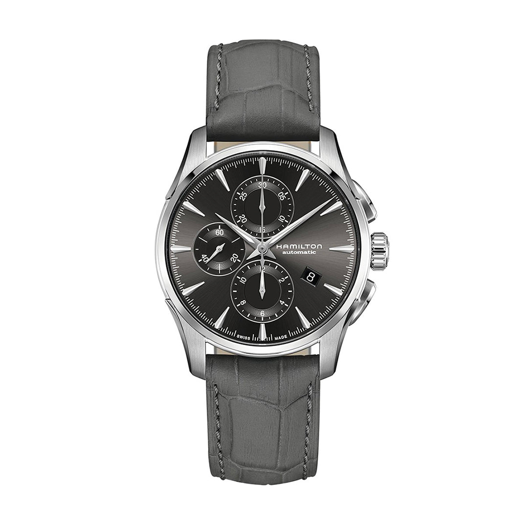 Hamilton Jazzmaster Automatic Chronograph Silver Mens Watch