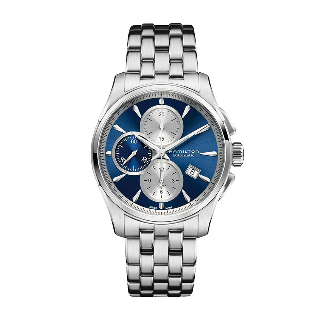 Hamilton Jazzmaster Automatic Chronograph Silver Mens Watch