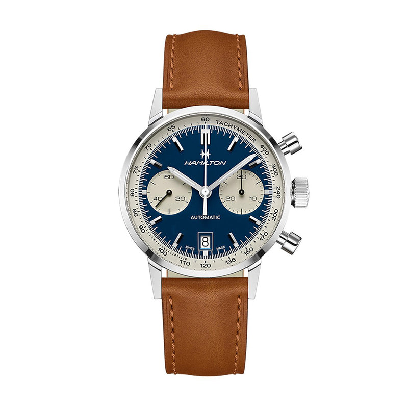 Hamilton American Classic Automatic Chronograph Silver Mens Watch