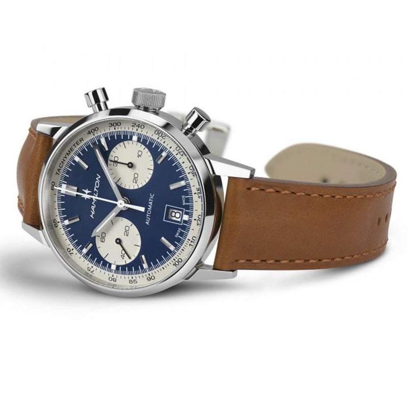 Hamilton American Classic Automatic Chronograph Silver Mens Watch