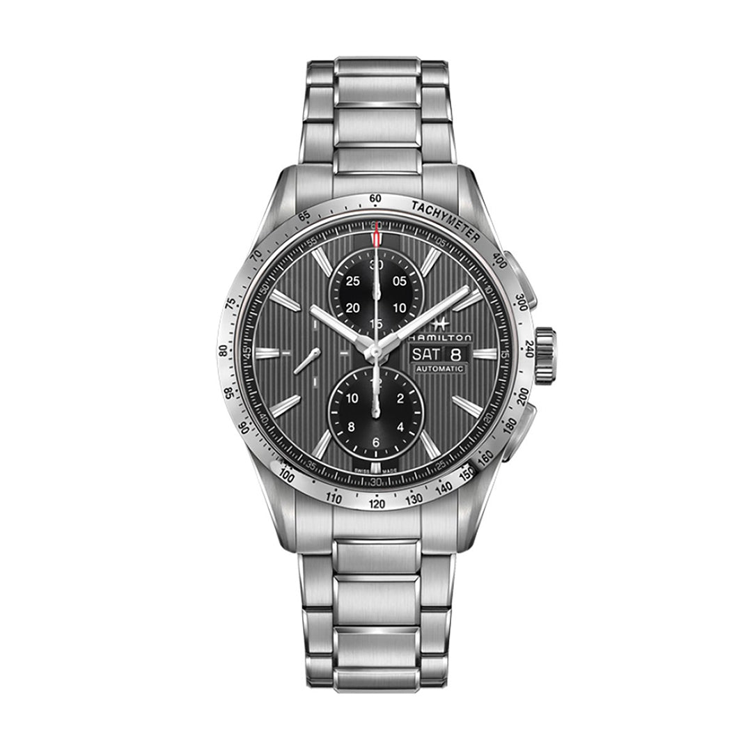 Hamilton American Classic Automatic Chronograph Silver Mens Watch