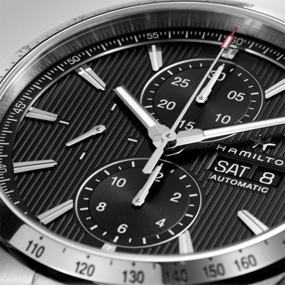 Hamilton American Classic Automatic Chronograph Silver Mens Watch