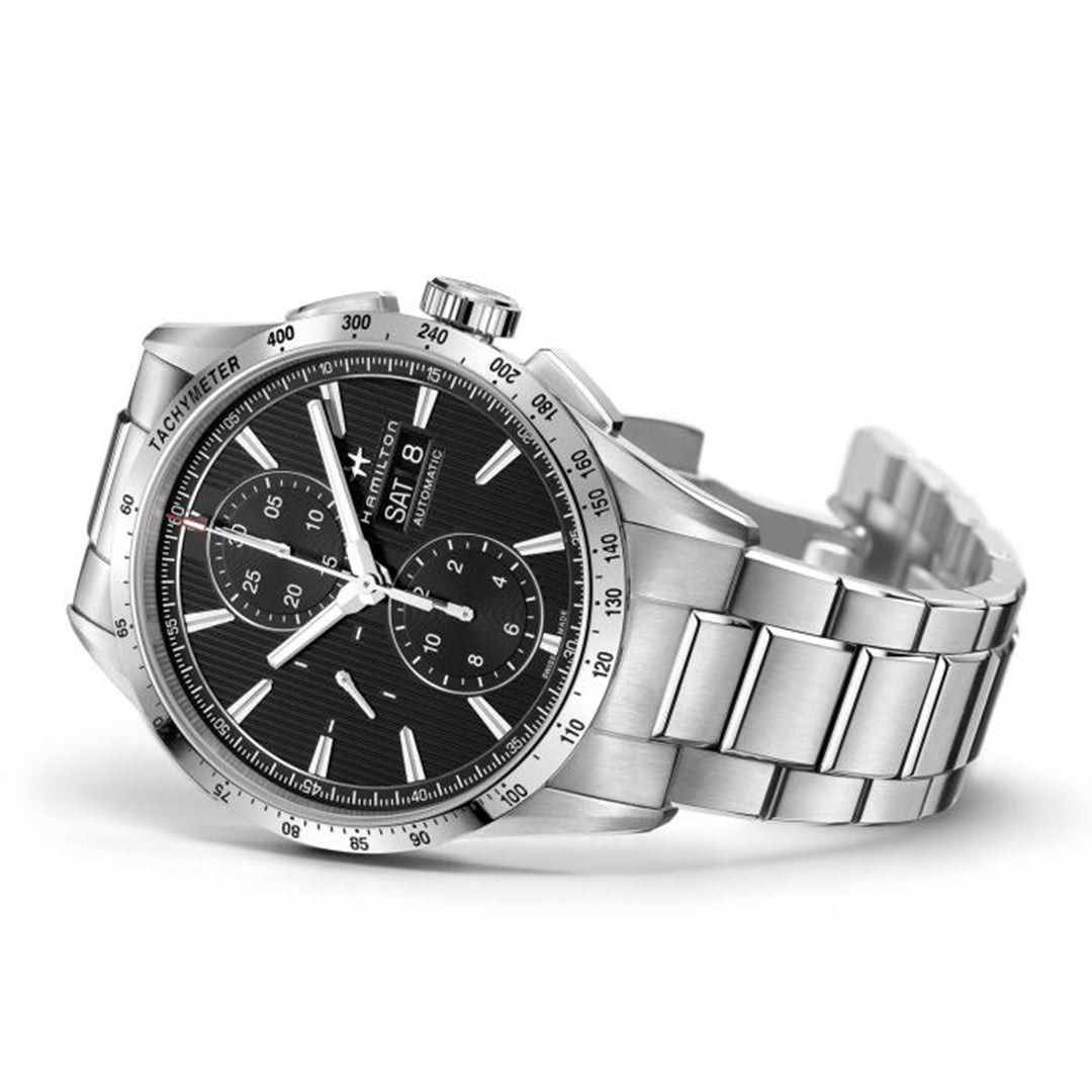 Hamilton American Classic Automatic Chronograph Silver Mens Watch