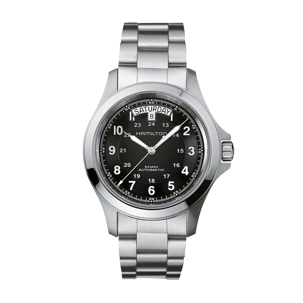 Hamilton Khaki Field Automatic Black Dial Men's Watch