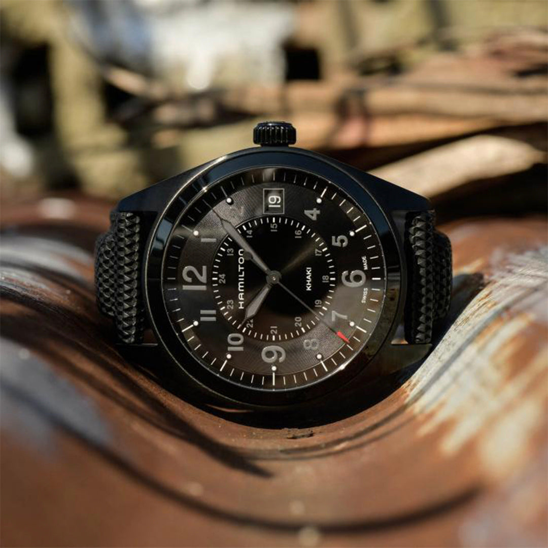 Hamilton Khaki Field Black Mens Watch