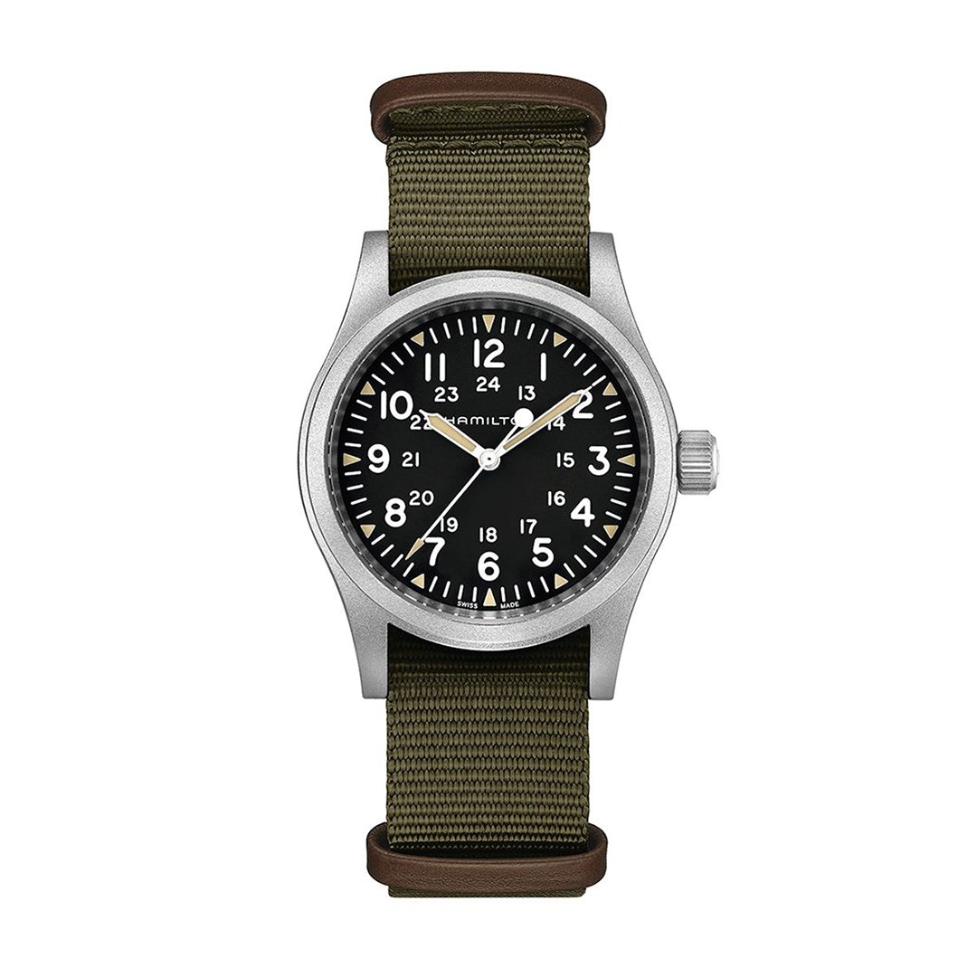 Hamilton Khaki Field Automatic Silver Mens Watch