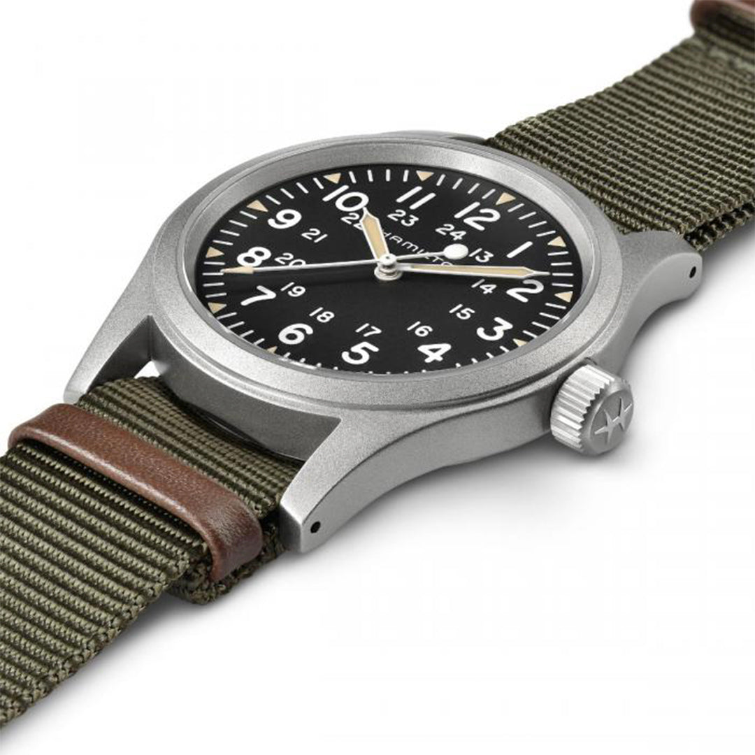 Hamilton Khaki Field Automatic Silver Mens Watch